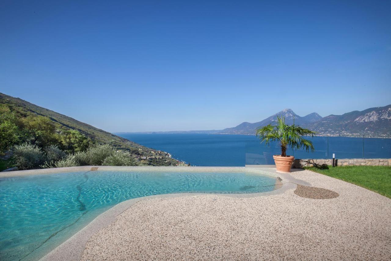 Villa Divina - Apt Icona Con Piscina E Vista Lago Кастеллетто-ді-Бренцоне Екстер'єр фото