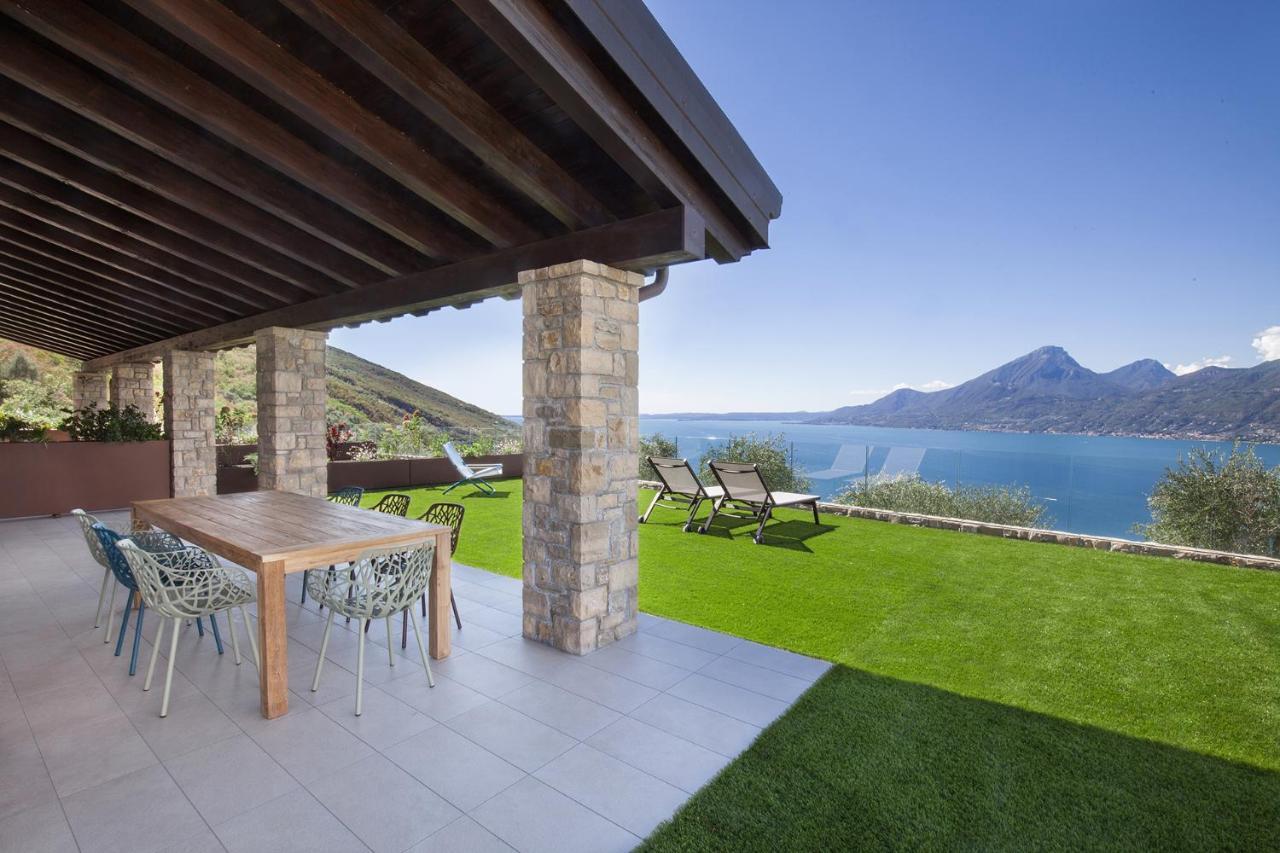 Villa Divina - Apt Icona Con Piscina E Vista Lago Кастеллетто-ді-Бренцоне Екстер'єр фото